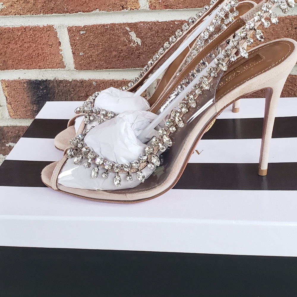Aquazzura Temptation Nude Heels - Picture 3 of 8
